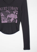 カットクロップTシャツ / Cut Crop T-shirt (3color)
