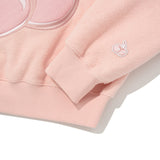 BIG CHERRY TERRY NAPPING CROP SWEATSHIRT [SALMON]