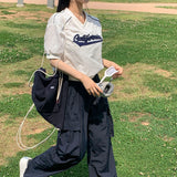 ポニーVネックアノラックショートスリーブTシャツ