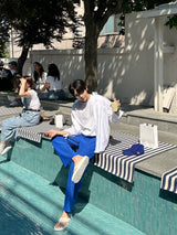 ロゲインアイスリネンオーバーサイズシャツ/Rogaine Ice Linen Oversized Shirt (5 colors)