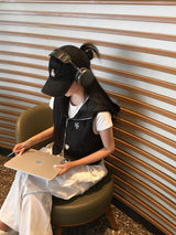 ストリートナイロンフードベスト