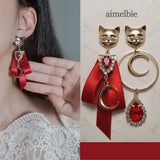 レッドウィザードリーピアス / Melbie The Cat Series - Red Wizardry Piercing