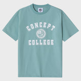 クラシックビッグロゴクルーネックミントユニセックスTシャツ / Classic Big Logo Crew Neck Mint Unisex T-shirt