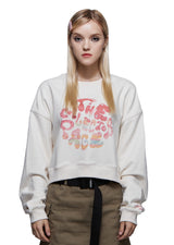 [ARTIST EDITION] TCP X RIYUN KIM CROP SWEATSHIRT
