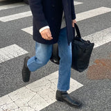 スリムフィットカプリジーンズ