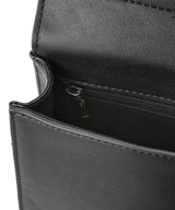 MULTI STRAP MINI SQUARE BAG (BLACK) (6586485735542)