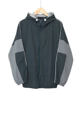 パイピングカラーフードジップアップ / Piping Color Hood Zip-up