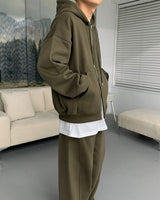 90'sキューブラムナッピングテーパードパンツ / 90's Cube Lamb Napping Tapered Pants (5 colors)