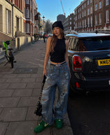 ダーティーウォッシングワイドデニム / (UNISEX) Dirty washing wide denim