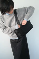 compact duffle bag (black)