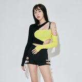 ハーフクロップTシャツ / (9041) Half Crop Tee
