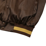 PALETTE VARSITY JACKET(BROWN)
