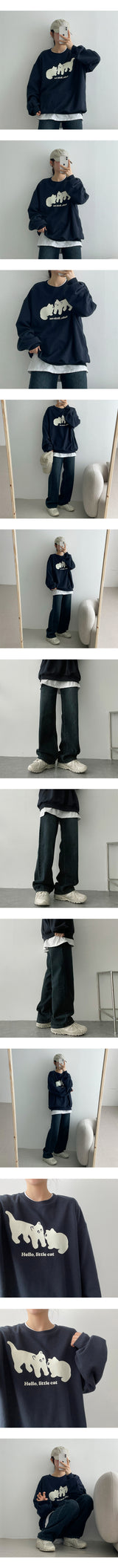 ディープウォッシュドデニムパンツ / Oh, deep washed denim pants