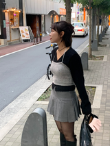 ヘアリーカーディガン