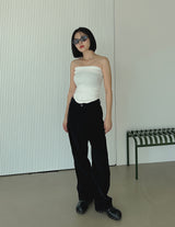 コーデュロイストリングパンツ/no.123 corduroy string pants (2color)