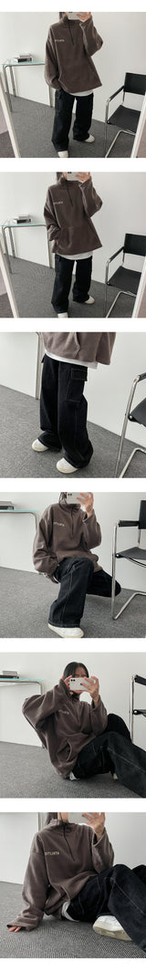 チャドスティッチセイントカーゴデニムワイドパンツ