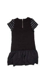 Stripe wool dress