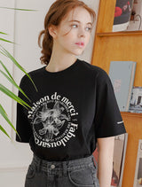 ウィメンズ ルリスリラックスクロップTシャツ(FCC2TS385W)