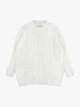 ROUND CABLE SWEATER