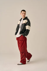 COLOR TONING LEATHER JACKET