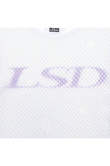 メッシュレイヤードタイトTシャツ / [23SS LSD COLLECTION] Mesh Layered Tight T-Shirt_White
