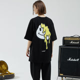 オーバーフィット M ショートスリーブT/OVERFIT M SHORT-SLEEVED T-BLACK