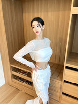 ストラップレイヤードインナーショートパンツ