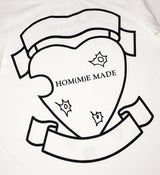 Bulletproof Heart ジャストフィットTシャツ / Bulletproof Heart Just Fit tee (white ivory)