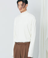 ハリスシルキータートルネックロングスリーブ / harris silky turtle neck long sleeve ivory