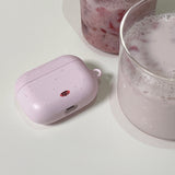 strawberry milk pattern case