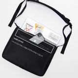 Round Stitch Crossbody Bag L (Black Edition)