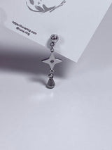 ウォータードロップポイントピアス