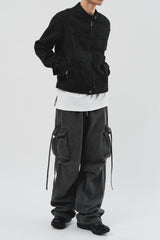 Shawn Tweed Biker Jacket (3color)
