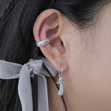 Umbrella mushroom earring