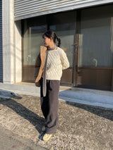 Seraphic twist knit 