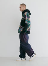 ロイヤルフリースフードジャケット / BSR2223FWJK105 ROYAL FLEECE HOODED JACKET BEAR RABBIT DARK CHECK