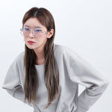 ウーヴンTシャツクールグレー