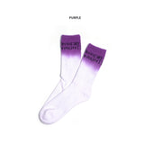 TIE-DYE HORIZONTAL LOGO SOCKS (6color) (6675696550006)