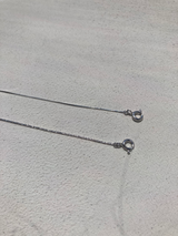 [92.5silver] curve line bracelet