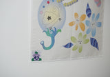 Magic forest linen poster