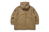 WOOL BLEND OVERSIZE DUFFLE COAT