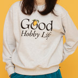 GHLレモンスウェットシャツ/GHL LEMON SWEAT SHIRT_BLACK
