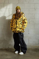 スワーリングロゴフーディーウェルロンパーカ/BSR2223FWJK002 SWIRLING LOGO  HOODIE WELLON PARKA YELLOW