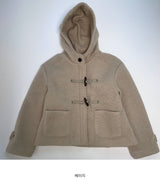 Short duffel coat