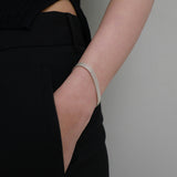 シルバーファブーブレスレット / silver fabou bracelet (vermeil)