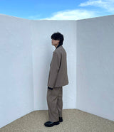 パイプ ピンタック ジャケット / OWN Pipe Pintuck Jacket (Set - Up / 2 colors)
