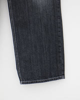 ファイズブラックブルーワイドパンツ / no.522 Faiz Black Blue Wide Pants