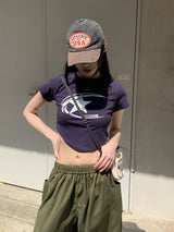 ロモンデイリーバンディングストリングコットンロングワイドパンツ / Romon Daily Banding String Cotton Long Wide Pants