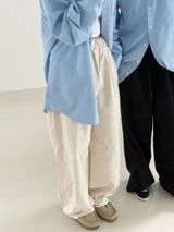 Standard banding two tuck pants