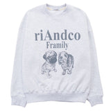 フラミリー スウェットシャツ / Framily Sweatshirts Light melange